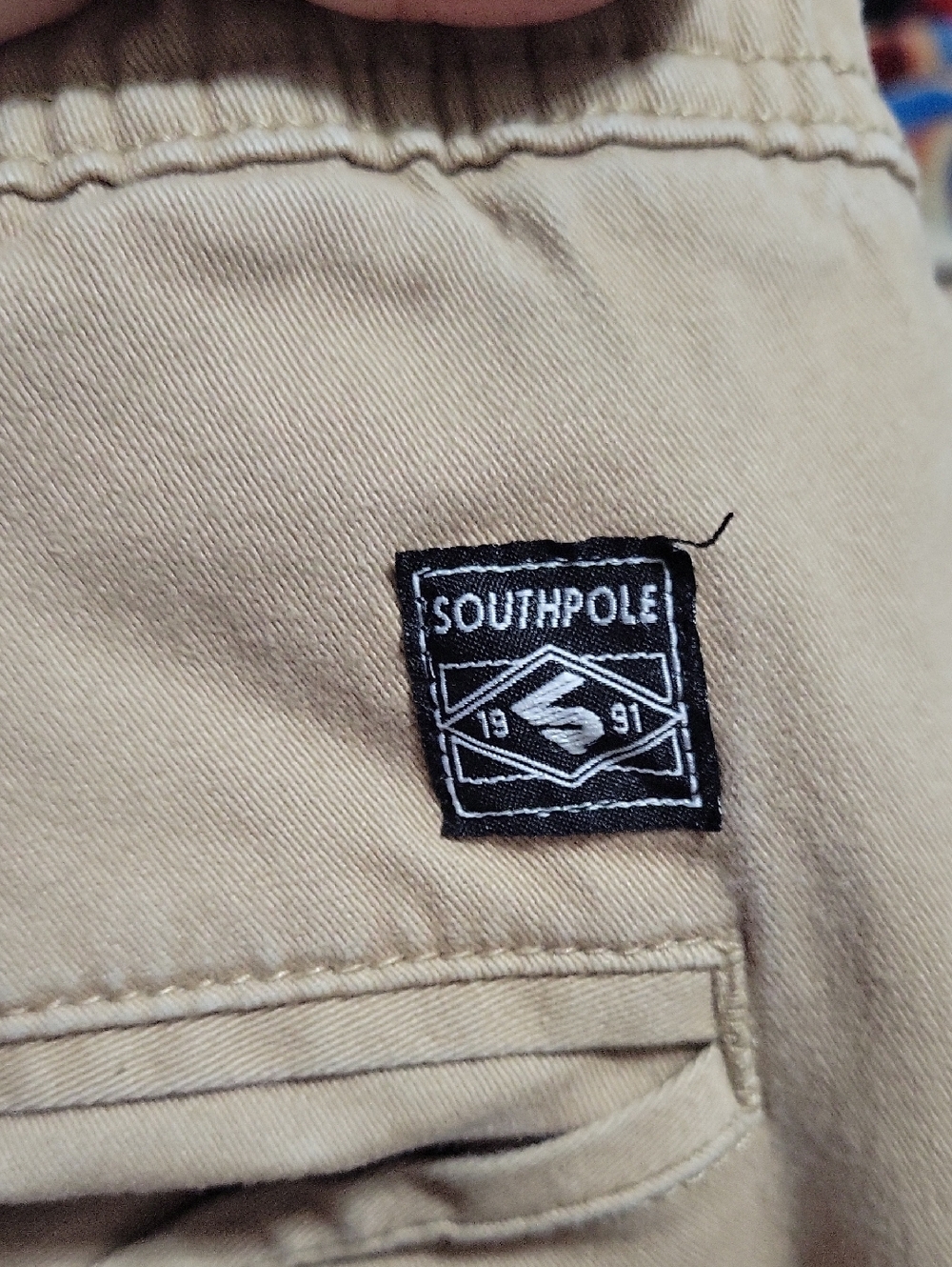 South Pole Flex Movement Men’s Khaki Tan Jogger Sweatpants-Large - Picture 2 of 2